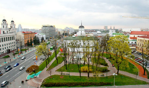 Площадь свободы - Минск